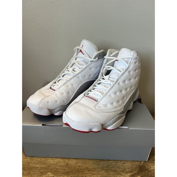 Size 8.5 - Air Jordan 13 Retro White Wolf Grey - Picture 1 of 16